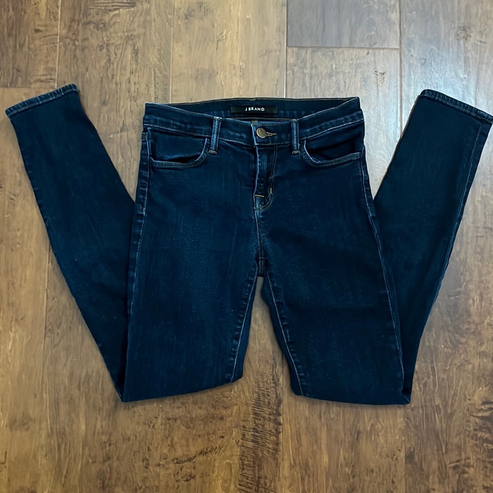J Brand super skinny jeans, size 26